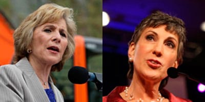 Boxer and Fiorina face off in first Senate debate