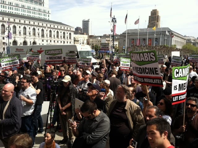 Medical Marijuana Protest