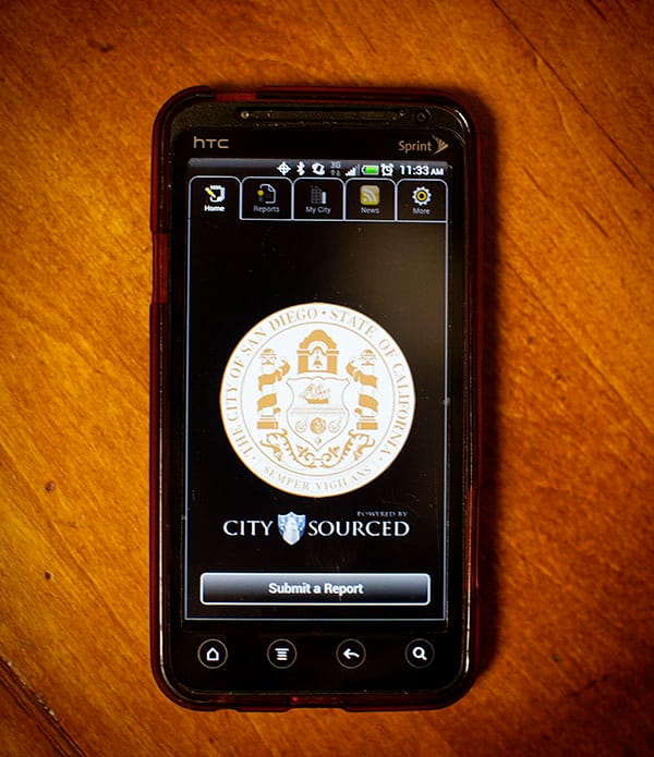 pot holes san diego 311