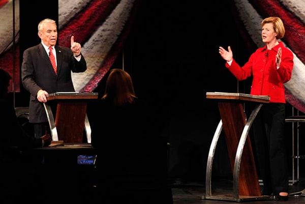 Tammy-Baldwin and Tommy Thompson Debate
