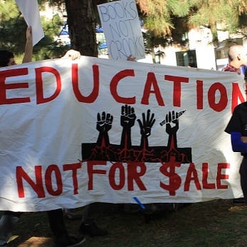 UCSD Founders' Day protest