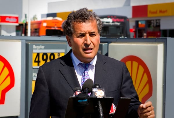 Senator Juan Vargas is outraged at gas prices