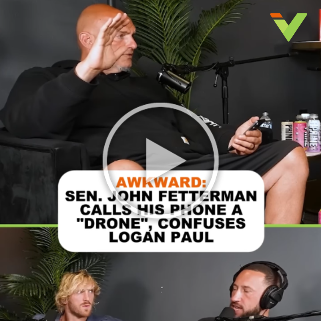 Sen. John Fetterman Calls His Phone a 'Drone,' Confuses Logan Paul