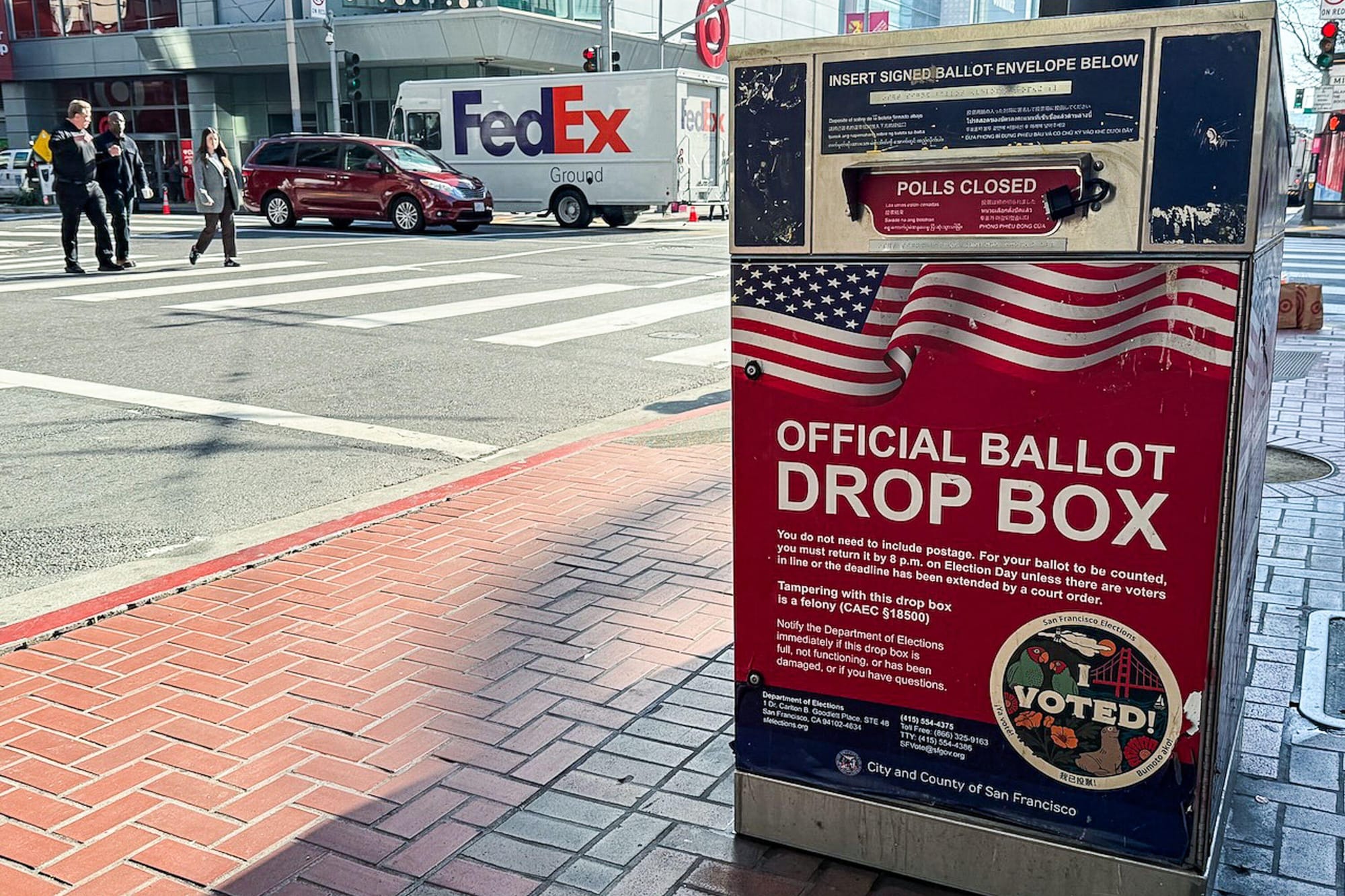 California mail ballots