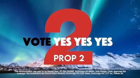 Alaska Ballot Measure 2 campaign ad