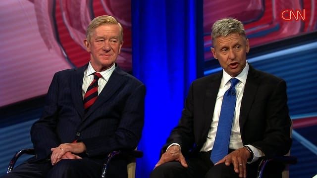 Johnson and Weld Offer Voters Humility on CNN Town Hall