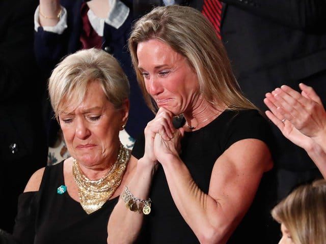 We Need to Talk About that Emotional Moment with Carryn Owens