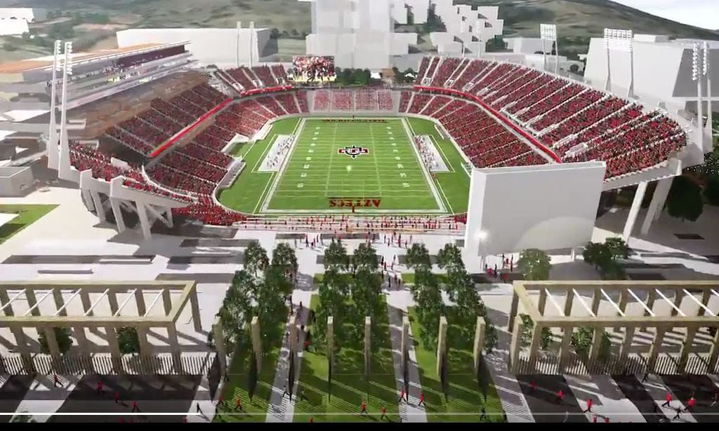SDSU Unveils $250 Million Stadium for Mission Valley
