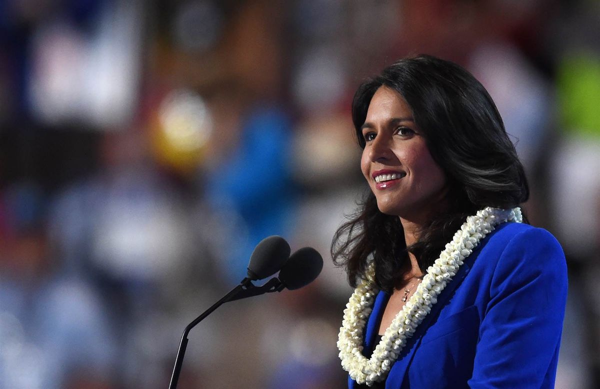 Tulsi Gabbard Says She's “Thinking Through Very Carefully” 2020 Bid