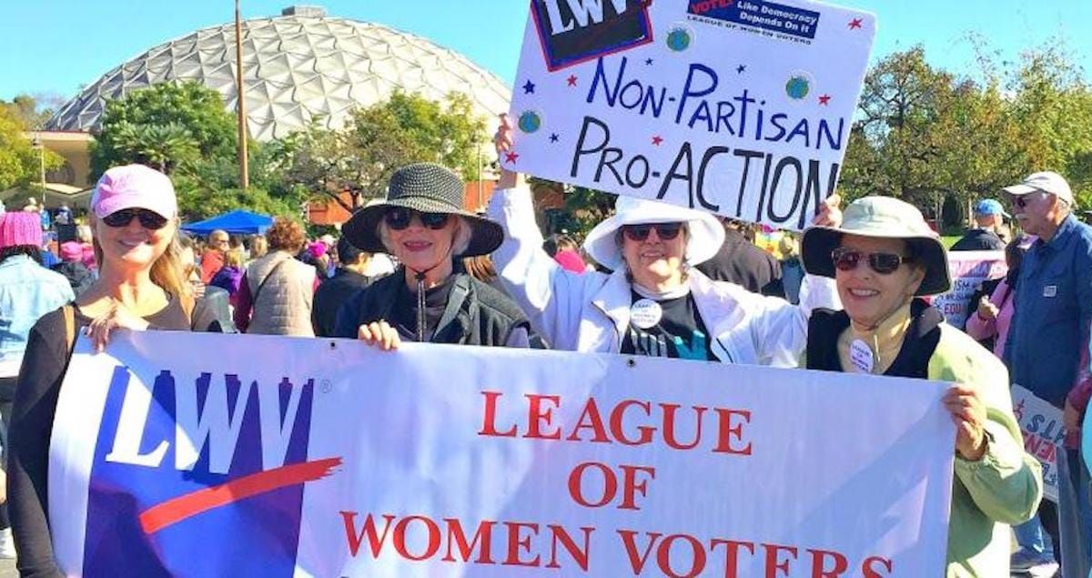 The League of Women Voters is in a League of Its Own