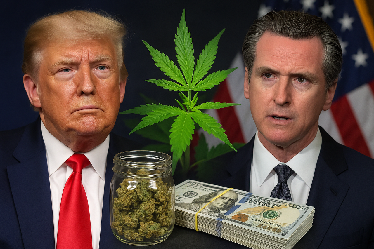 Who Will Move First on Cannabis Tax Relief — Newsom or Trump?