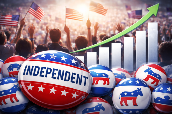 Gallup: Independent Voters Break Another Record in 2025