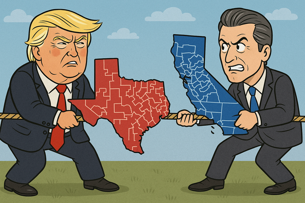 Trump and Newsom Engage in War to See Who Can Offend Voters the Most