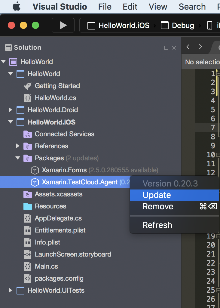 5_Update_iOS_Test_NuGet