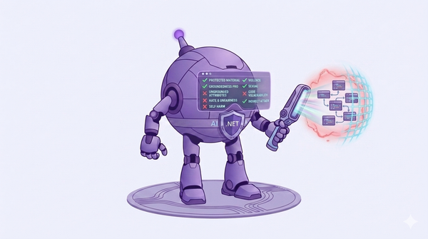 Evaluating AI Safety in .NET with `Microsoft.Extensions.AI.Evaluation.Safety`