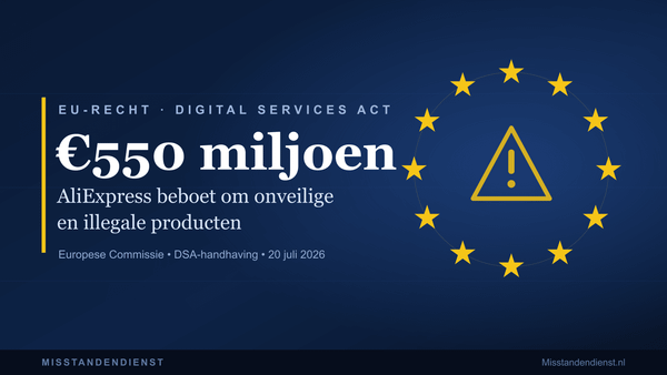 €550 miljoen boete voor AliExpress: onveilige producten zijn geen bijzaak meer