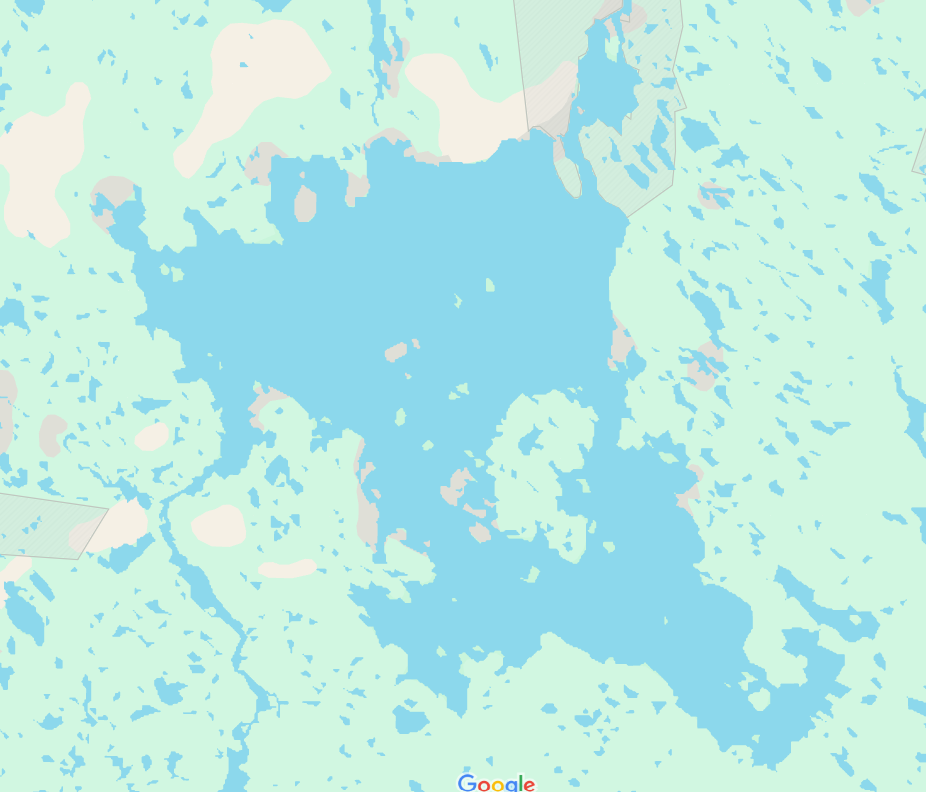 Google Maps screenshot of Lake Yathkyed