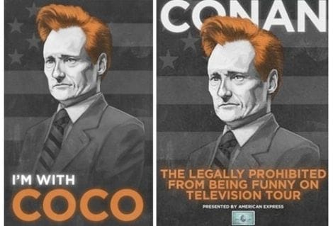 Conan O'Brien's Magic Touch Makes 'I'm With Coco' Guy Rich