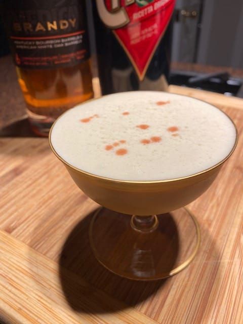 COCKTAIL: Cynar-Brandy Flip
