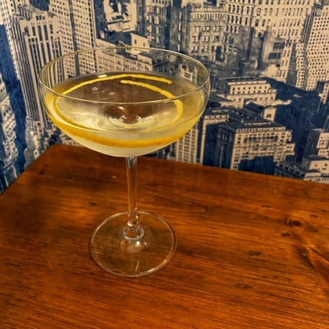 COCKTAIL: The Slightly-Dirty Martini
