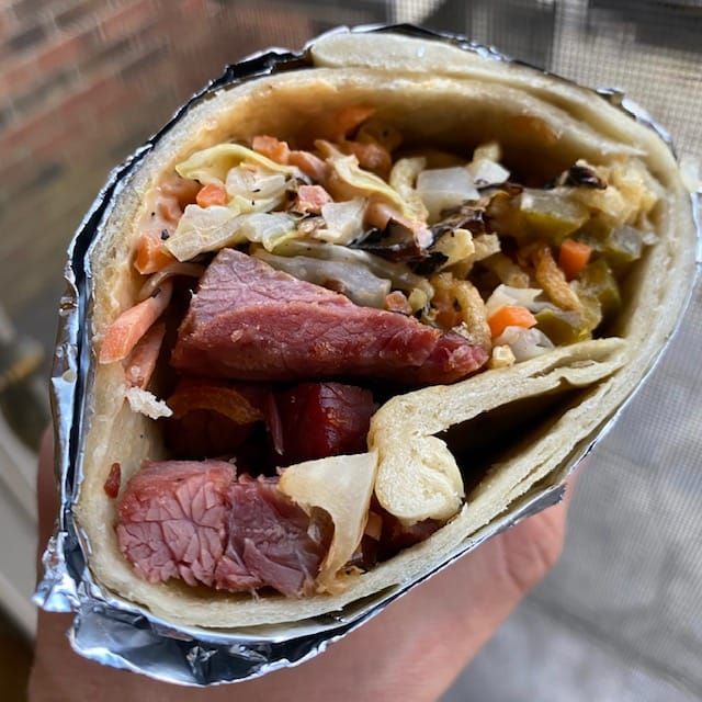 RECIPE: Corned Beef Burrito