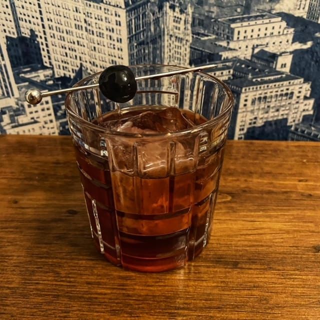 COCKTAIL: Chocolate Boulevardier