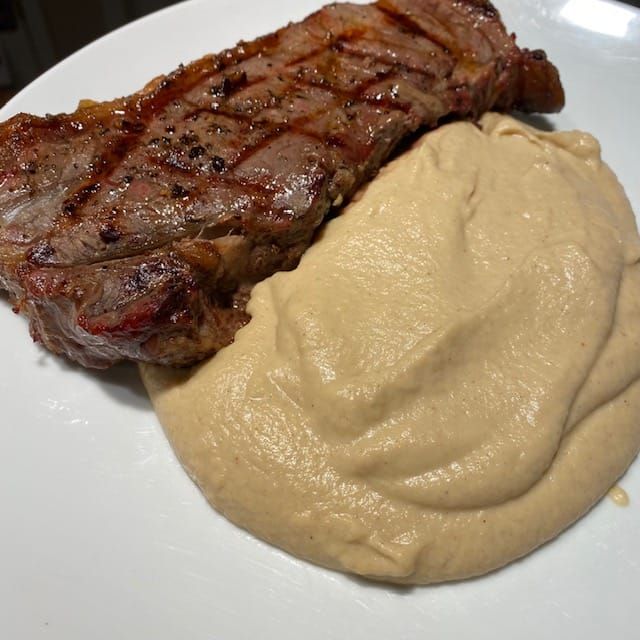 RECIPE: Roasted Cauliflower Puree with Buttermilk and Gouda