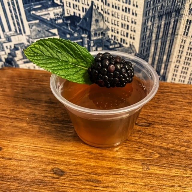 COCKTAIL: Mint Jell-ups