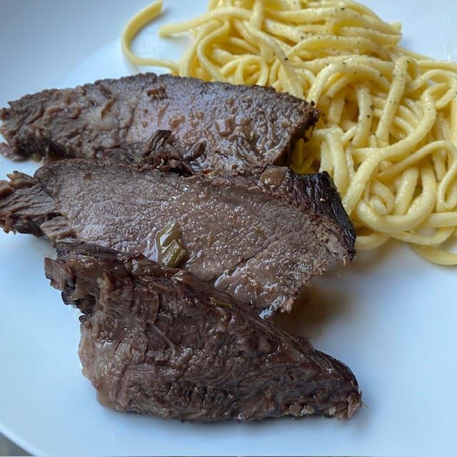 RECIPE: Sped-up Sauerbraten