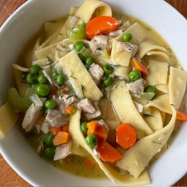RECIPE: Creamy Chicken Noodle Soup