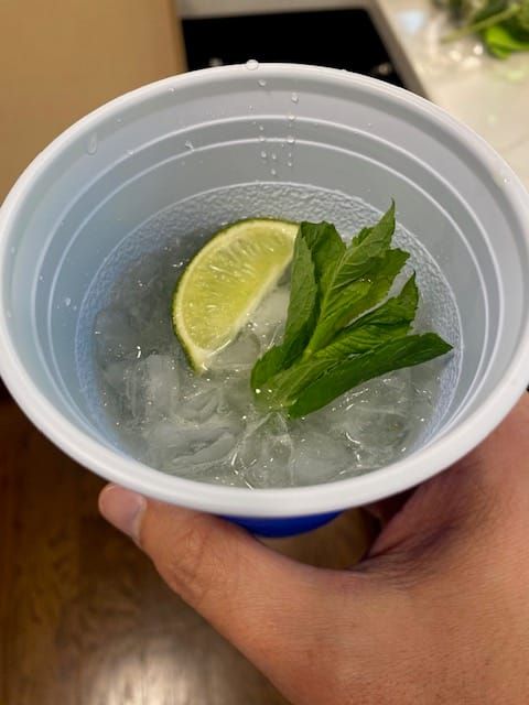 COCKTAIL: Party-Size Cucumber Mojitos