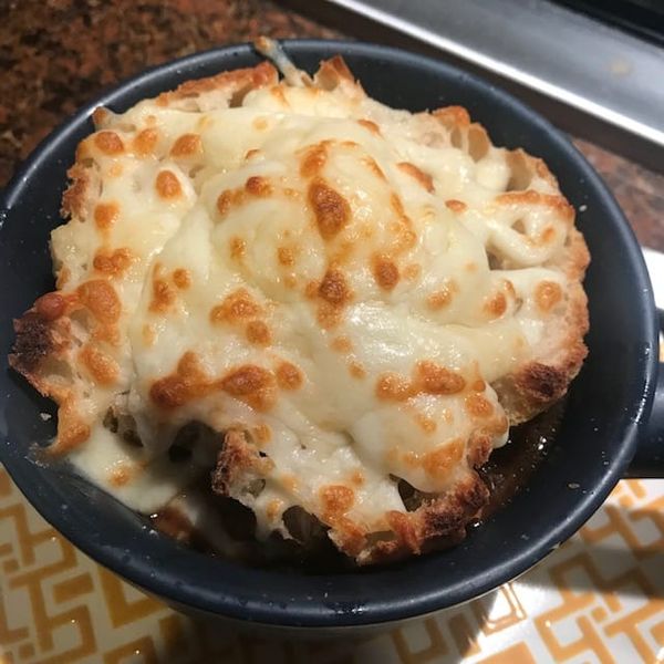 This fool's grilling soup?