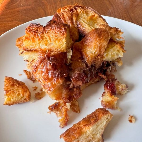 RECIPE: Croissant Cake with Nutella & Jam