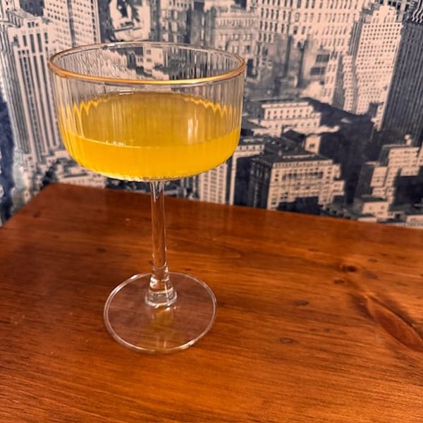 COCKTAIL: The Yellow Cocktail