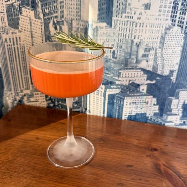 COCKTAIL: Cranberry Negroni Flip