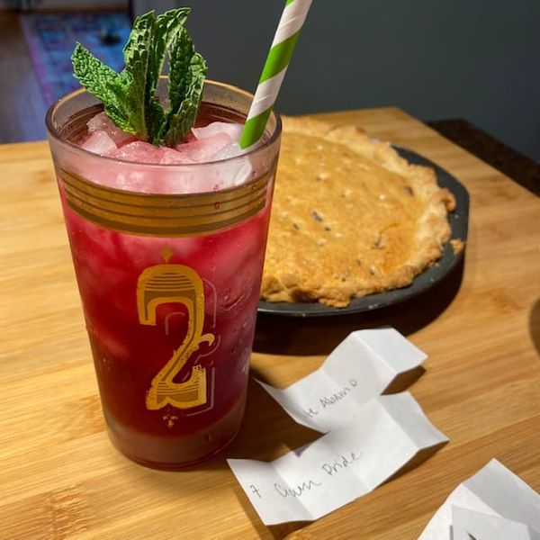 COCKTAIL: Blueberry Collins