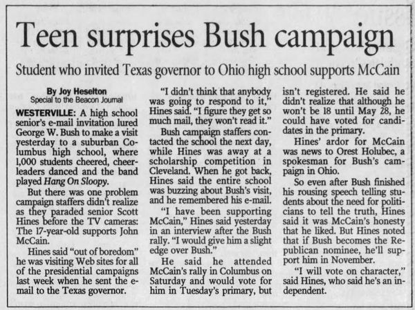 "Okay, I swear this happened..."