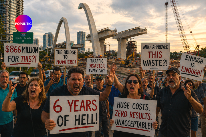 Miami’s Arches: The “Signature” Traffic Nightmare That’s Now a Lawsuit With Decorative Concrete