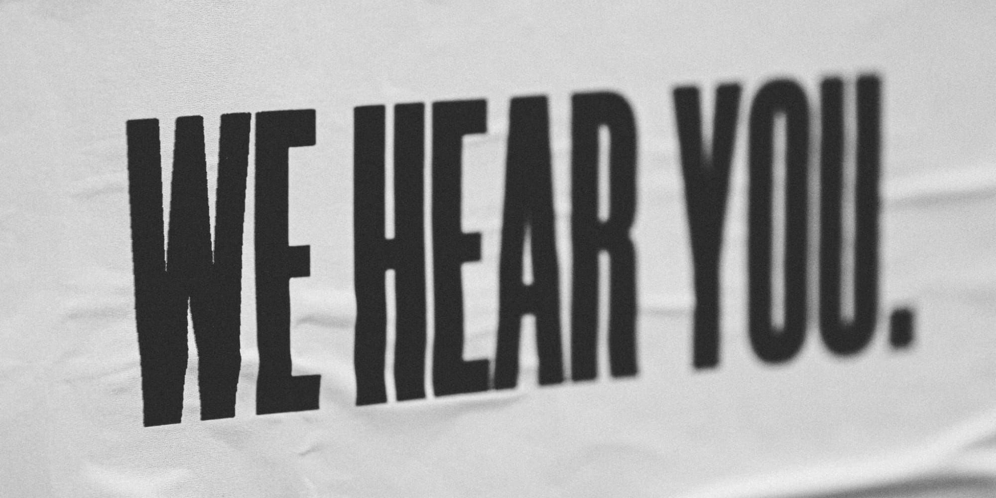 Gathering feedback from your community