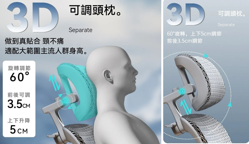 太空艙人體工學椅