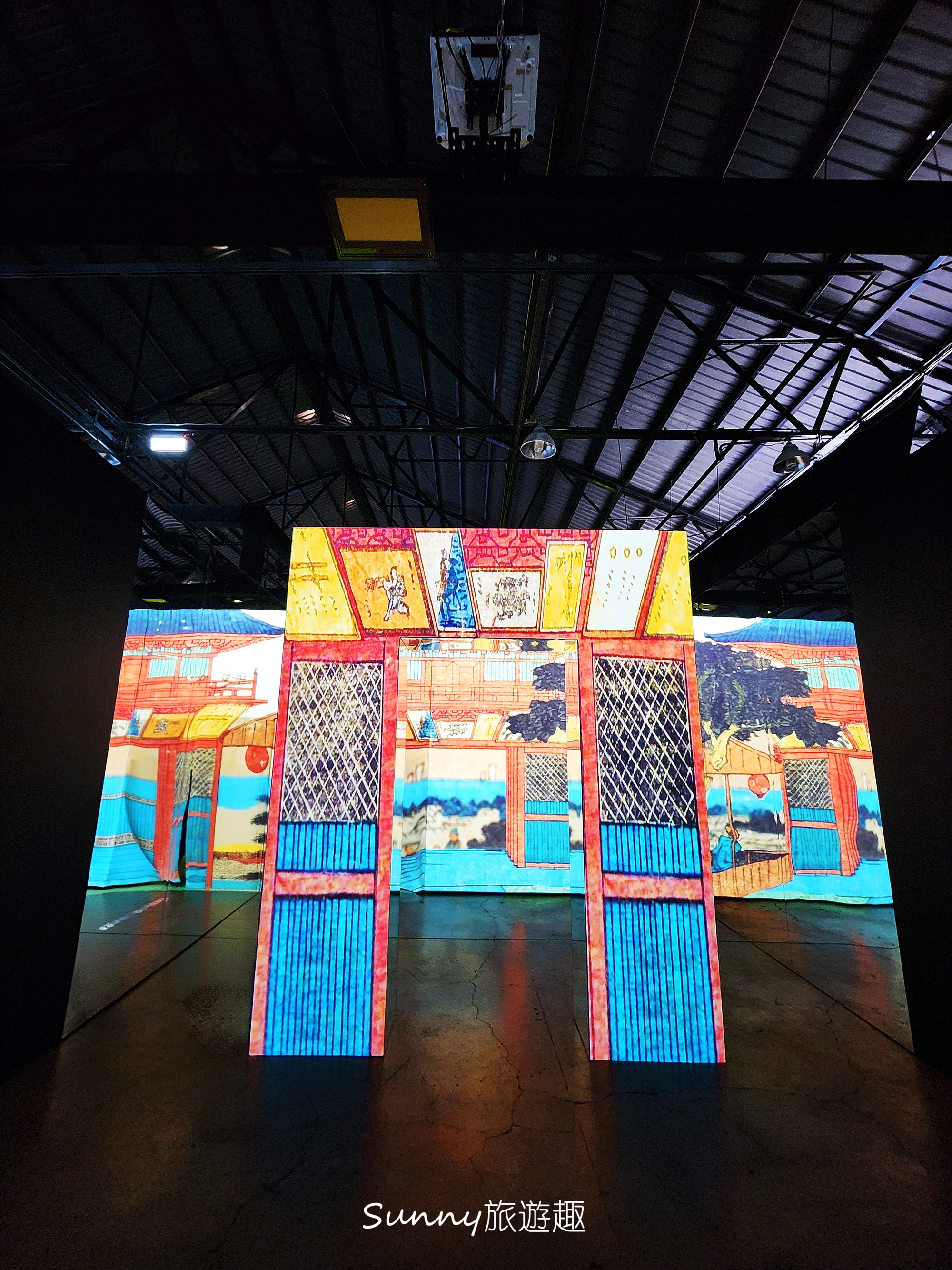 高雄會動的浮世繪展