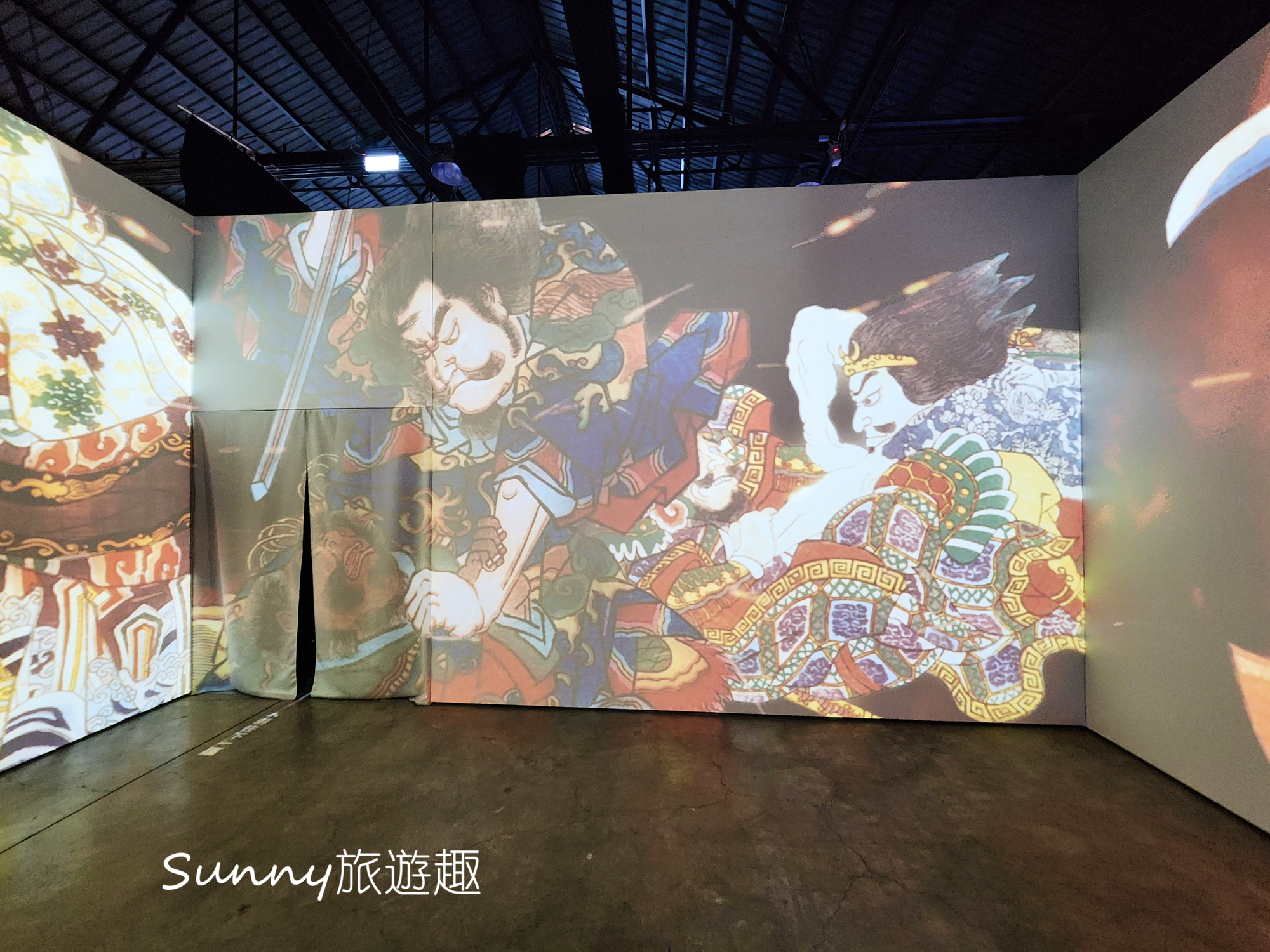 高雄會動的浮世繪展