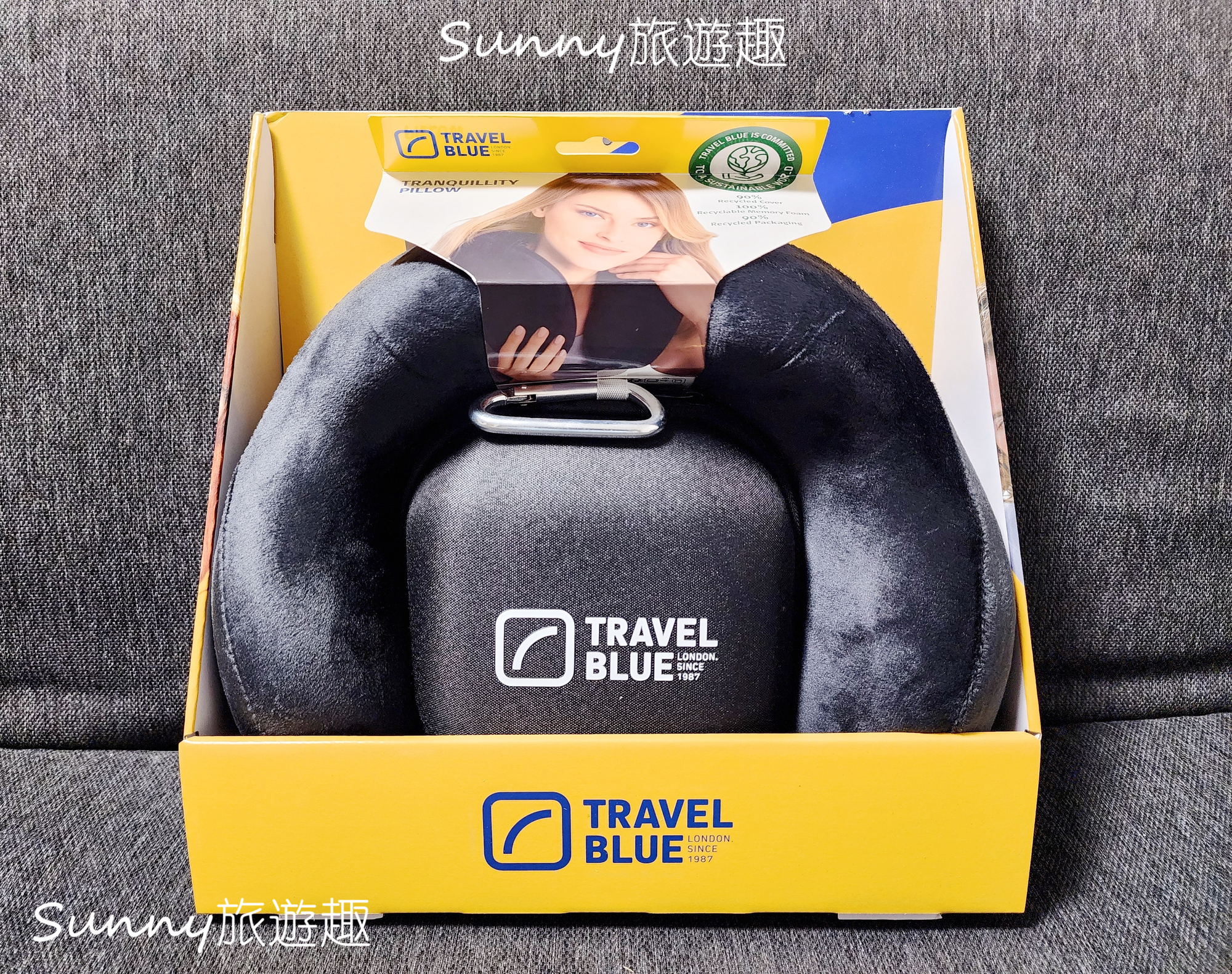 Travel Blue 寧靜頸枕
