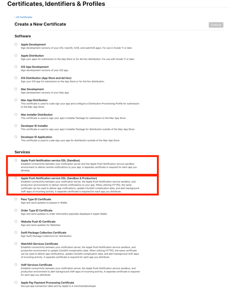select-push-notification-certicates