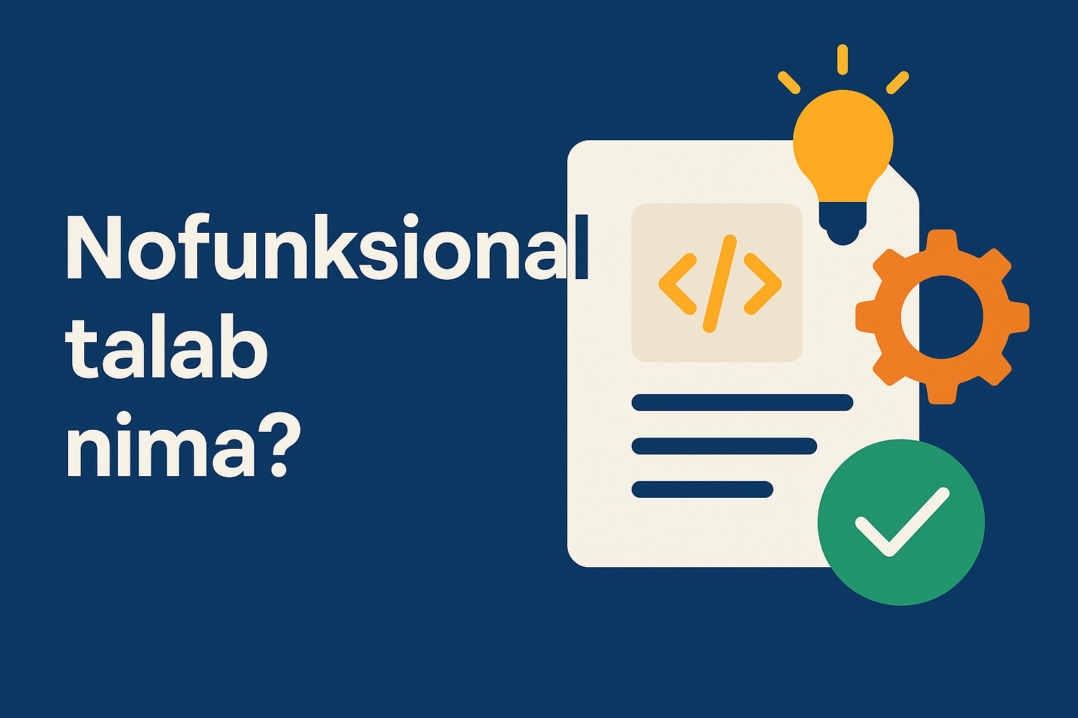 Nofunksional talablar: QA muhandislari uchun nega muhim?