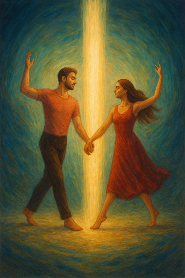 Delovanje iz stebra skozi srce