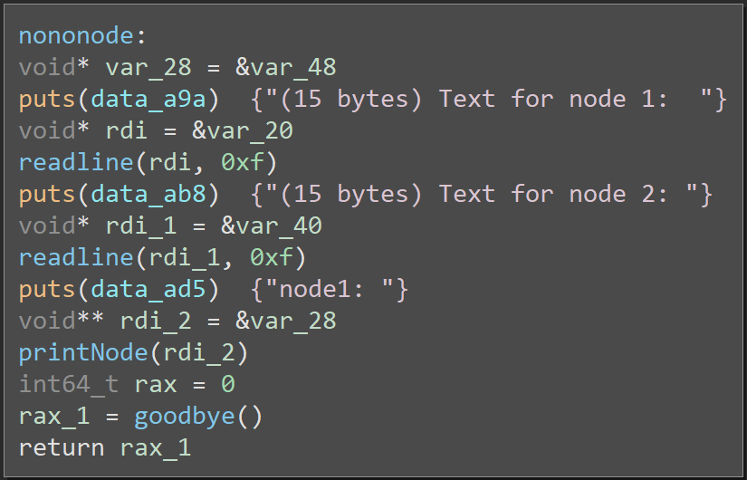 nononode