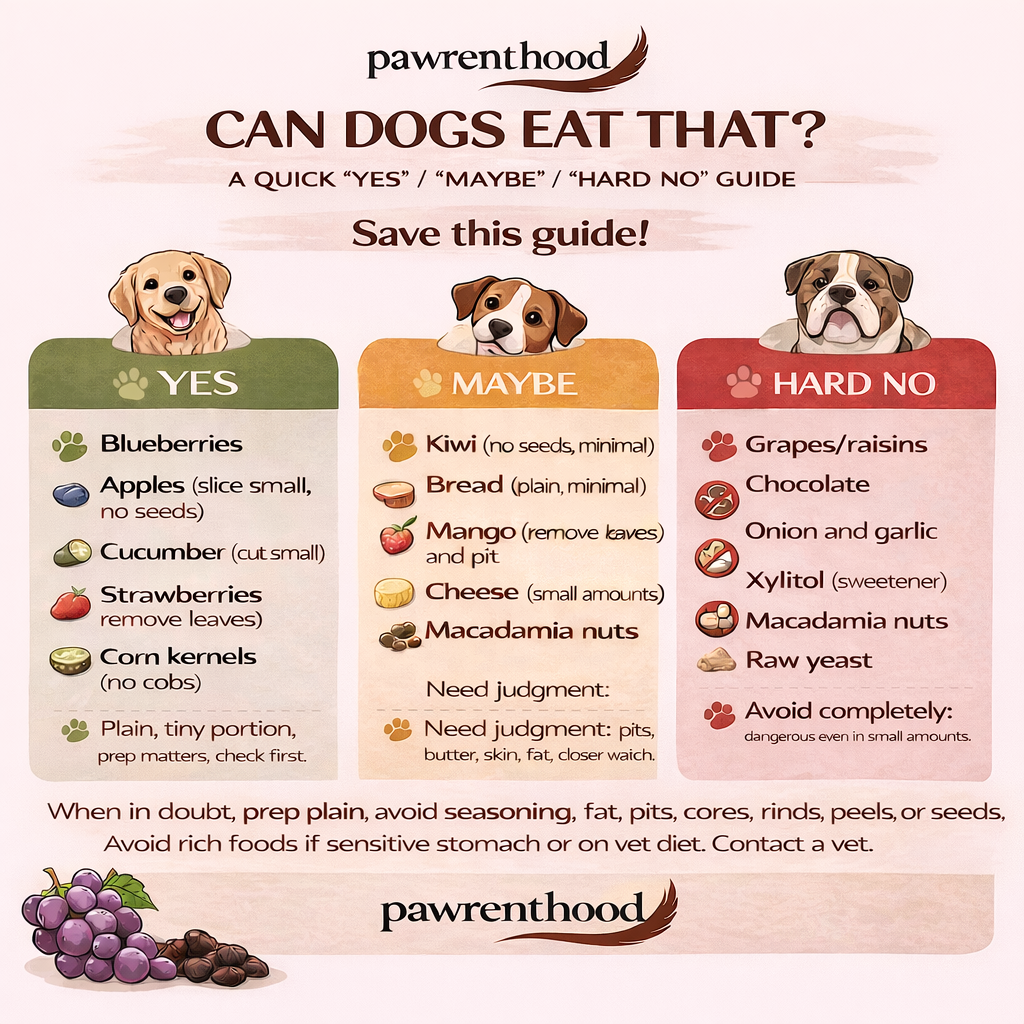 Can Dogs Eat Human Food? Safe Fruits, Snacks, and Foods to Avoid