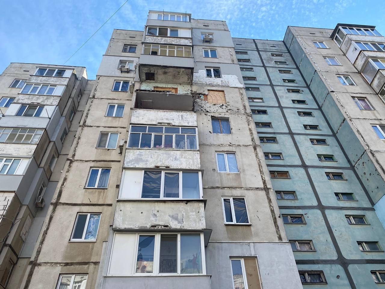 Дом 4 по улице Тарле, Херсон. Фото: Елена Костюченко