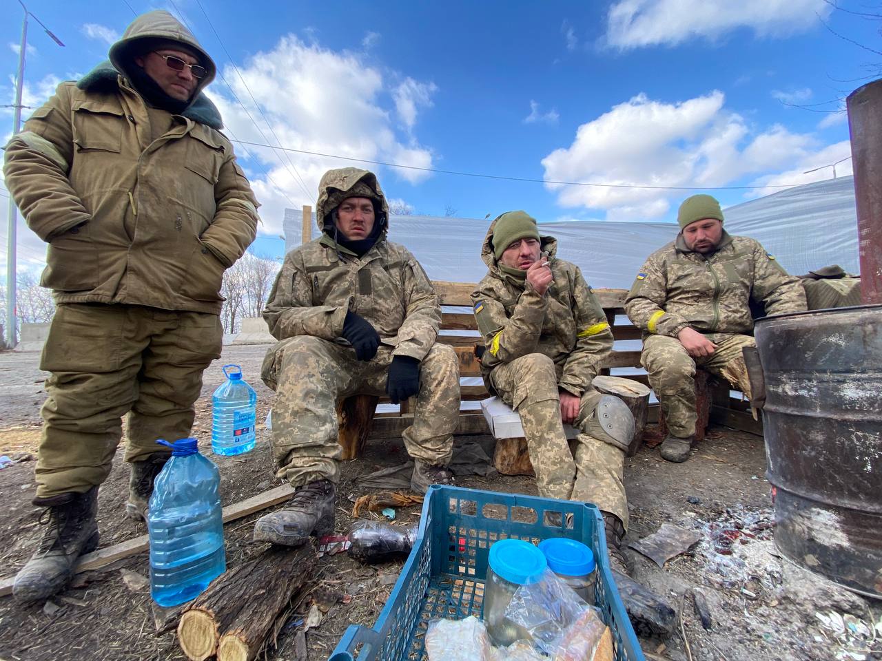 Николаев. Украинские военные. Фото: Елена Костюченко